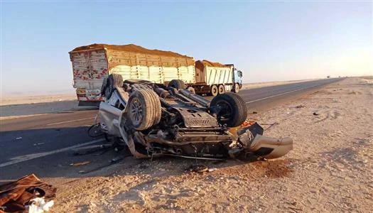 حادث مأساوي: وفاة شخص وإصابة 4 آخرين في انقلاب سيارة على طريق الساحل الشمالي