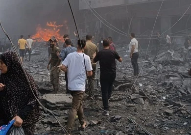 استشهاد 8 فلسطينيين بينهم طفلان وسيدة في غارات إسرائيلية متفرقة على القطاع
