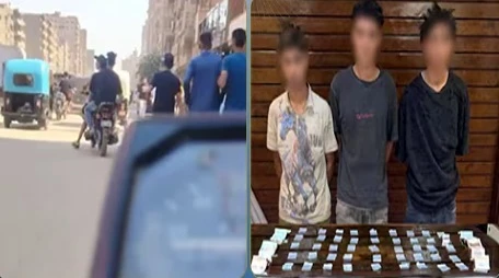 القليوبية.. إلقاء القبض على 3 متهمين بالاتجار بالمخدرات باستخدام دراجة نارية في شبرا الخيمة
