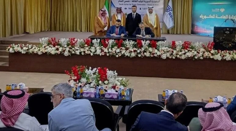 دمشق تبرم ثلاث صفقات مع شركة سعودية لإنشاء محطات شمسية وتخزين الطاقة