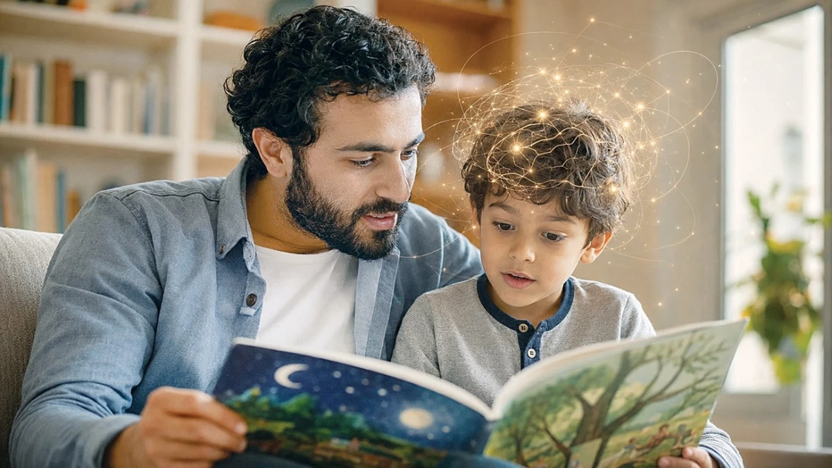 قراءة ما قبل النوم.. كيف تصنع عقل الطفل ومشاعره؟
