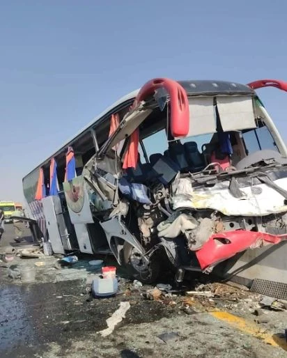 إصابة 15 شخصًا في حادث سير على الطريق الإقليمي بالشرقية