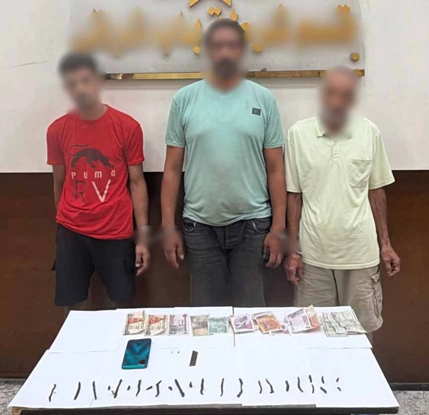 ضبط 3 أشخاص في الإسكندرية بتهمة الاتجار بالمخدرات بعد تداول فيديو