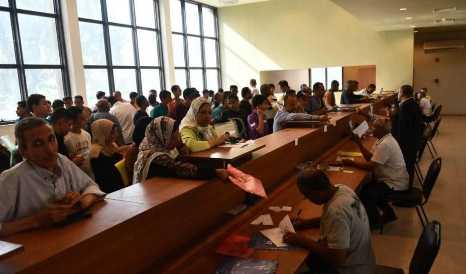 مدرسة وردان التكنولوجية للنقل تشهد إقبالًا متواصلًا لليوم الثاني على التقديم