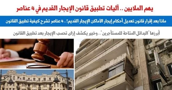 حكمان قضائيان مختلفان بشأن طرد مستأجر الإيجار القديم