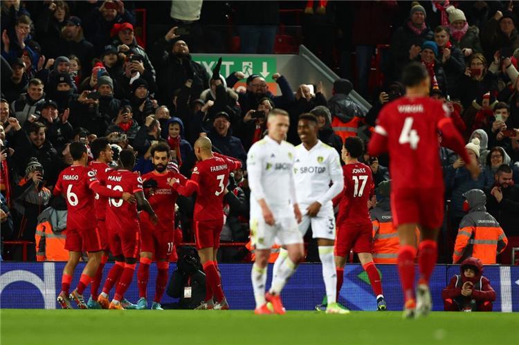 فيديو | محمد صلاح يسجل ويصنع في انتصار ليفربول بسداسية على ليدز يونايتد ويشعل الصراع على لقب الدوري الإنجليزي