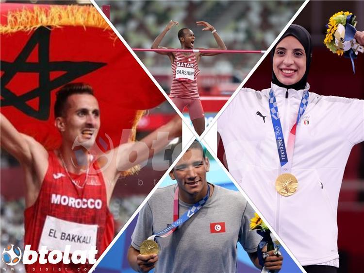 حصاد العرب في أولمبياد طوكيو 2020.. 18 ميدالية ومصر تتصدر القائمة