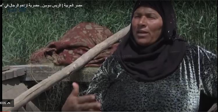 الريس سوسن.. مصرية تزاحم الرجال في "صيد" الرزق