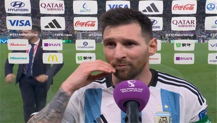 تصريحات ميسي بعد فوز الارجنتين علي المكسيك في كاس العالم