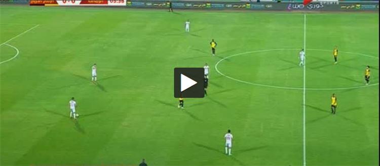 اهداف مباراة الزمالك والانتاج الحربي (2-0) الدوري المصري