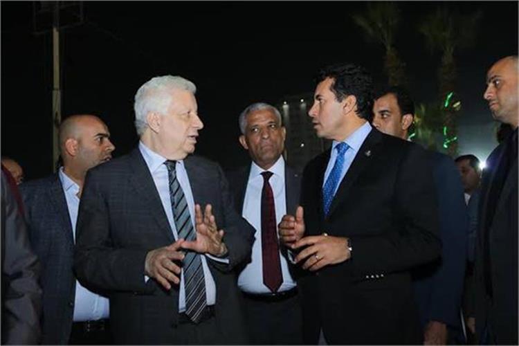 وزير الرياضة يكشف سبب تواجد مرتضى منصور في مقر الزمالك الخميس المقبل