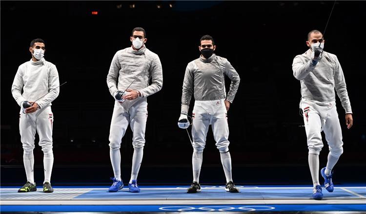 منتخب مصر للسلاح يحصد المركز الخامس في أولمبياد طوكيو 2020 بعد فوز كاسح على إيران