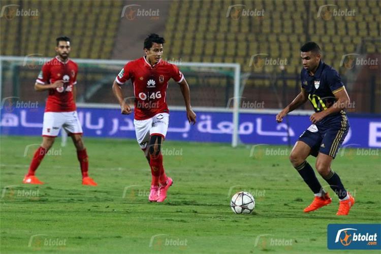 الأهلي يعبر عقبة الانتاج الحربي بهدفي أجاي والسعيد