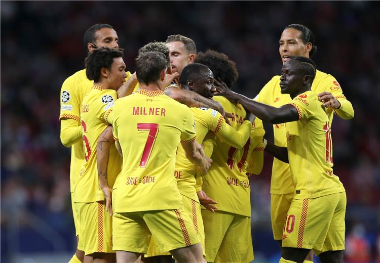ترتيب مجموعة ليفربول في دوري أبطال أوروبا بعد الفوز على أتلتيكو مدريد