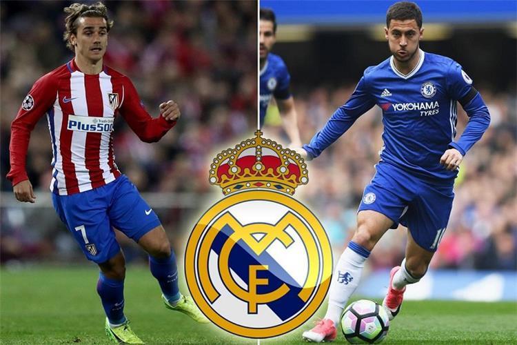 تقارير المركاتو.. خطة ريال مدريد على موسمين للتعاقد مع هازارد وجريزمان