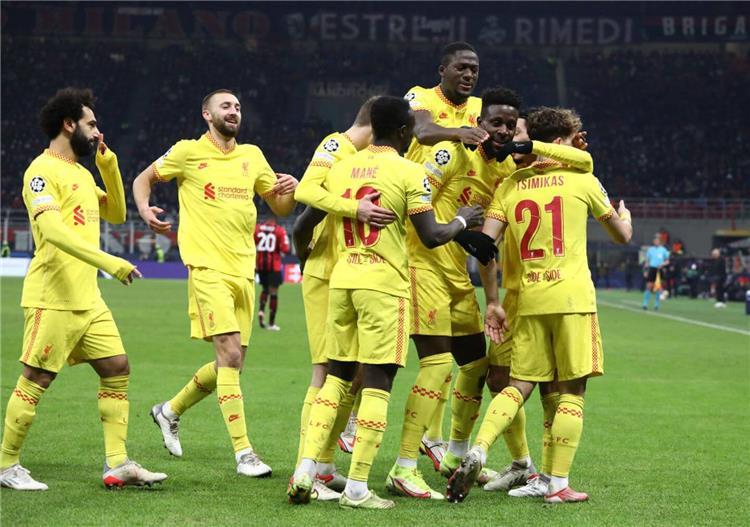 الخصوم المحتملون لـ ليفربول في ثمن نهائي دوري أبطال أوروبا 2021/22