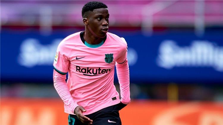 برشلونة يدرج بندًا خاصًا في عقد رحيل موريبا إلى لايبزيج