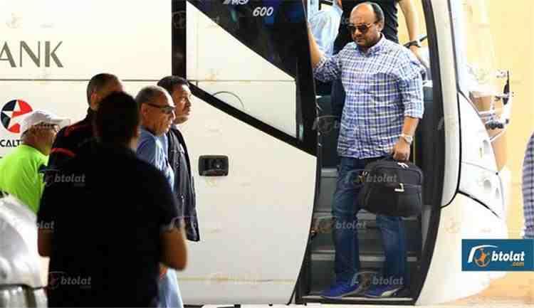وصول حافلتي الزمالك وسموحة إستعداداً لمواجهة الدوري