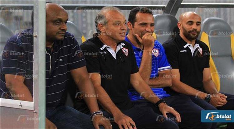 مؤمن سليمان يحفز لاعبي الزمالك قبل موقعة الوداد