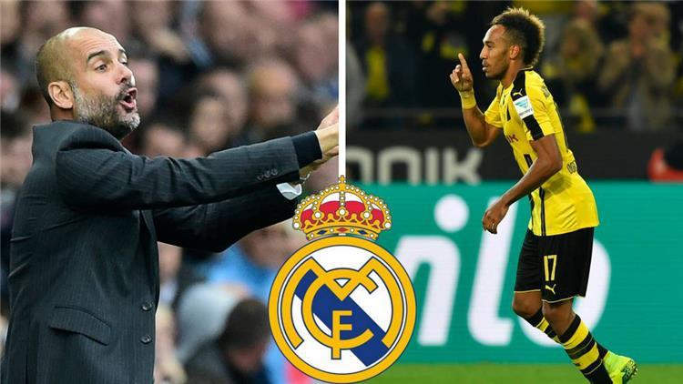 تقارير الميركاتو.. جوارديولا يُزاحم ريال مدريد على ضم أوباميانج لتكوين ثنائي هجومي مع أجويرو