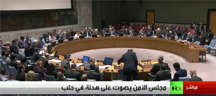 بالفيديو.. روسيا تستخدم حق الفيتو ضد قرار مصري لوقف القتال بحلب