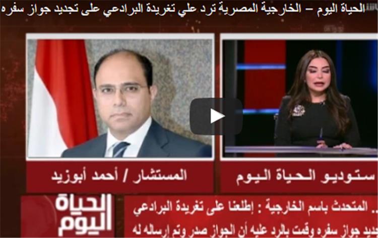 الخارجية للبرادعي: جواز سفرك وصلك وسيبك من «تويتر»