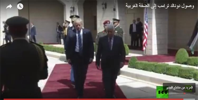 بث مباشر.. وصول دونالد ترامب إلى مدينة بيت لحم في الضفة الغربية للقاء محمود عباس