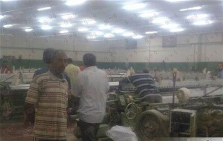 بالصور.. انتظام العمل خلال الوردية المسائية بشركة غزل المحلة